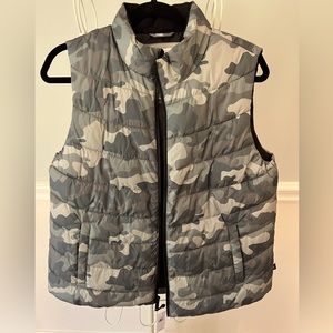 Gap Green Camo Vest -New With Tags